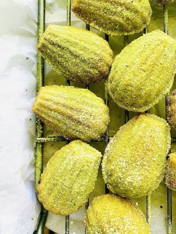 Matcha Tea Madeleines